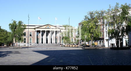 19e siècle Cour de Justice (Gerechtshof Leeuwarden), à la place centrale Zaailand à Leeuwarden, Frise, Pays-Bas Banque D'Images