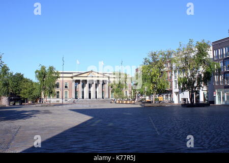 19e siècle Cour de Justice (Gerechtshof Leeuwarden), à la place centrale Zaailand à Leeuwarden, Frise, Pays-Bas Banque D'Images