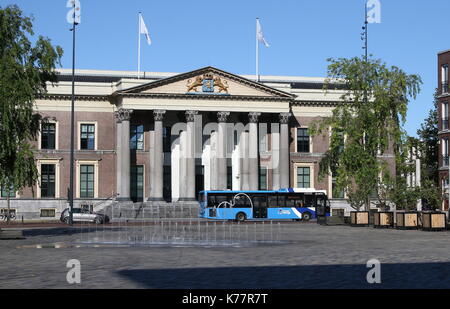 19e siècle Cour de Justice (Gerechtshof Leeuwarden), à la place centrale Zaailand à Leeuwarden, Frise, Pays-Bas Banque D'Images