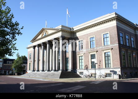 19e siècle Cour de Justice (Gerechtshof Leeuwarden), à la place centrale Zaailand à Leeuwarden, Frise, Pays-Bas Banque D'Images