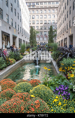 Rockefeller Center de Manhattan, New York, USA Banque D'Images