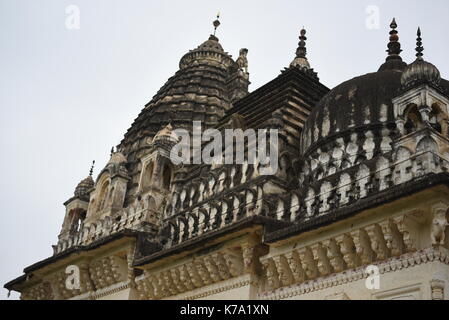 Parvati temple, Khajuraho, Madhya Pradesh, Inde Banque D'Images