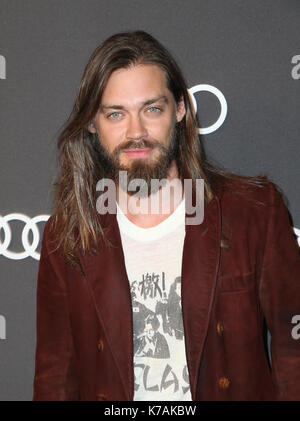 Hollywood, Ca. , ÉTATS-UNIS. 14 septembre 2017. Tom Payne, chez Audi, célèbre Les 69 e Emmys à La Highlight Room le 14 septembre 2017 à Los Angeles, Californie. Crédit: Faye Sadou/Media Punch/Alay Live News Banque D'Images