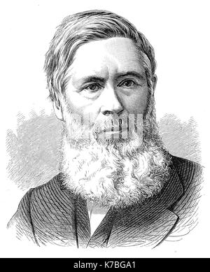 ASA GRIS (1810-1888) botaniste américain Banque D'Images