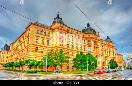 Tribunal régional de Brno, République tchèque Banque D'Images