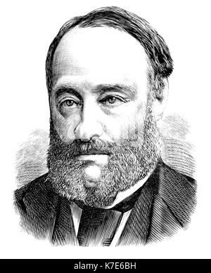 James PRESCOTT JOULE (1818-1889) mathématicien et physicien anglais Banque D'Images