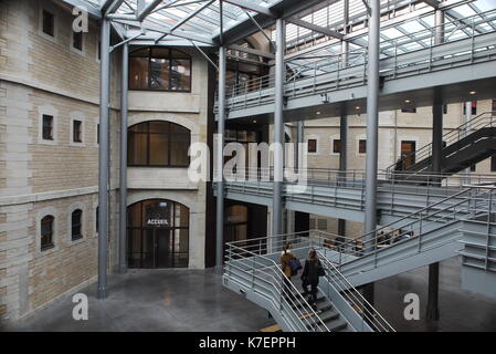 Toute nouvelle université catholique, se sont installés dans l'ancienne prison saint-paul, Lyon, France Banque D'Images