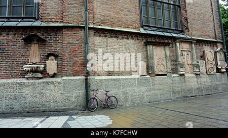 Location à la cathédrale Notre-Dame (Frauenkirche) à Munich, Allemagne Banque D'Images