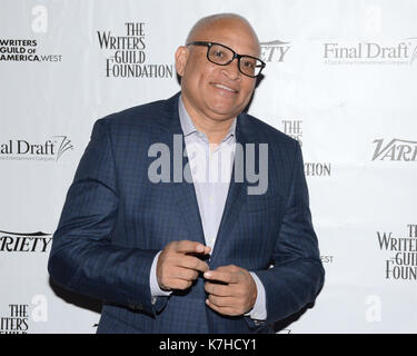 Larry Wilmore participe à la discussion de groupe sublime Primetime 2017 de WGAW, Writy-nominé Writers Guild Theatre septembre 15,2016 Beverly Hills, Californie. Banque D'Images