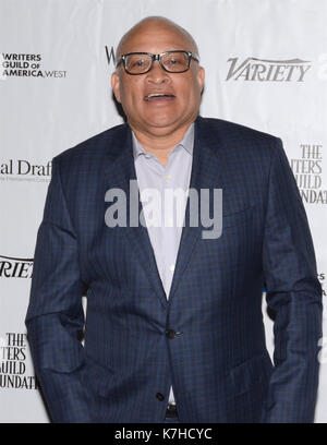 Larry Wilmore participe à la discussion de groupe sublime Primetime 2017 de WGAW, Writy-nominé Writers Guild Theatre septembre 15,2016 Beverly Hills, Californie. Banque D'Images