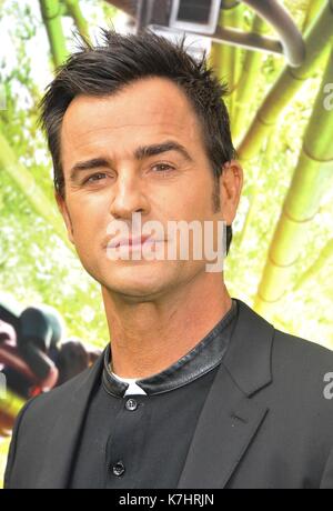 Los Angeles, CA, USA. 16 sep, 2017. justin theroux à arrivés pour la première de film - lego, regency Westwood Village Theatre, los angeles, ca septembre 16, 2017. crédit : Elizabeth goodenough/everett collection/Alamy live news Banque D'Images