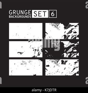 Grunge texture noir et blanc Illustration de Vecteur