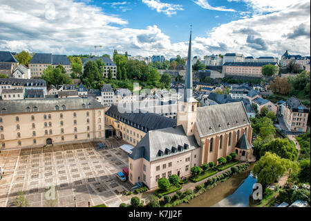 Vieille ville de luxembourg Banque D'Images
