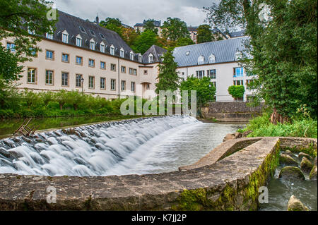 Canal de l'eau de luxembourg Banque D'Images