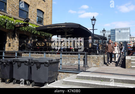 Old Thameside Inn pub Banque D'Images