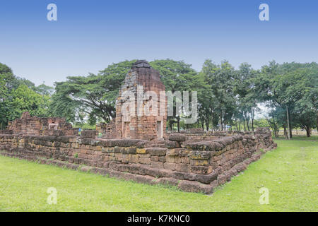 L'architecture ancienne de la Thaïlande,le nom est ku prang papa chai à la province de Khon Kaen attractions qui sont populaires. Banque D'Images