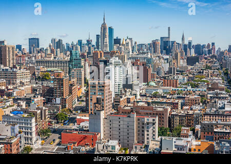 New York City skyline Banque D'Images