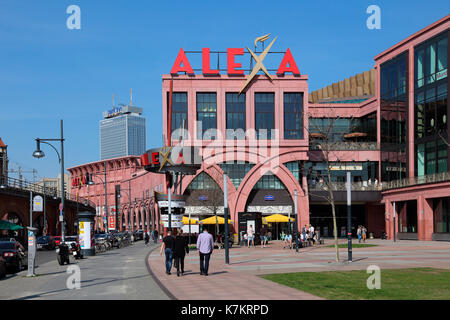 Berlin mitte alexa shopping mall Banque D'Images