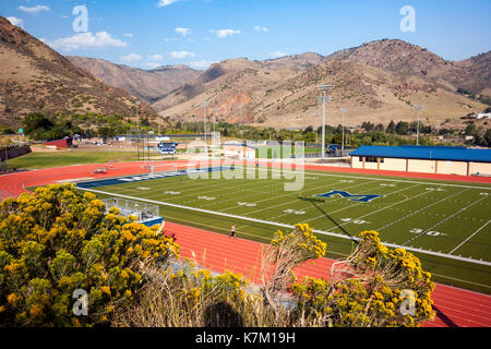 Marv kay stadium à harry d. campbell field - coloardo school of mines - Golden, Colorado, USA Banque D'Images