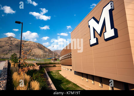 Marv kay stadium à harry d. campbell field - coloardo school of mines - Golden, Colorado, USA Banque D'Images