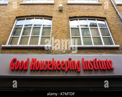 Le Good Housekeeping Institute Banque D'Images