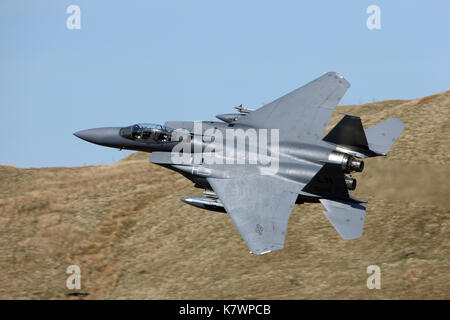 US Air Force McDonnell Douglas F-15E Strike Eagle Banque D'Images