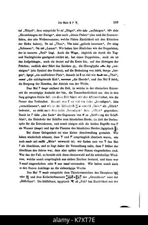 Illustrirte Geschichte der Schrift (Faulmann) 124 Banque D'Images