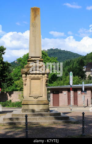 Obélisque, Kriegsdenkmal Baden-Baden Lichtental, am Klosterplatz Banque D'Images