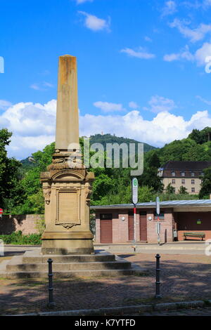 Obélisque, Kriegsdenkmal Baden-Baden Lichtental, am Klosterplatz Banque D'Images
