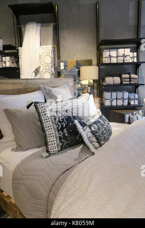 West elm store Home Decor contemporain, NYC, usa Banque D'Images