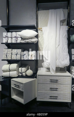 West elm store Home Decor contemporain, NYC, usa Banque D'Images