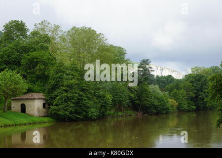 Cameyrac Chateau La Mothe du Prince Noir Banque D'Images