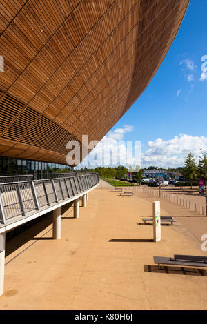 Le Lee Valley Velopark dans le parc olympique Queen Elizabeth, Londres, Royaume-Uni Banque D'Images