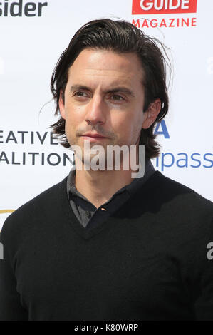 Hollywood, Californie, États-Unis. 16 septembre 2017. 16 septembre 2017 - Hollywood, Californie - Milo Vintimille. Television Industry Advocacy Awards organisés au TAO Hollywood. Crédit photo : F. Sadou/Admedia Banque D'Images
