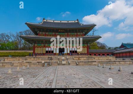 Séoul, Corée soth--Le 6 avril 2016 --gyeongbokgung palace dans le complexe du palais changdeokgung en Corée du Sud. un usage éditorial uniquement. Banque D'Images