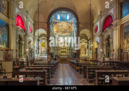 Église Saint rochus, chiesa di San Rocco, l'église de peste, quartier de San Polo, Venise, Venise, Vénétie, Italie Banque D'Images