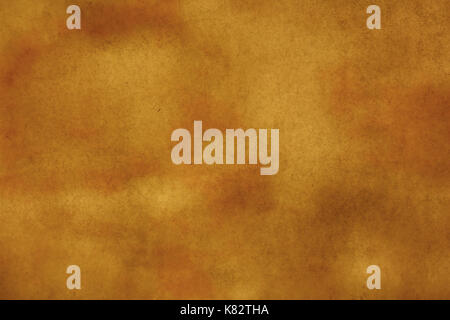 Grunge marron et jaune sale vieux vintage inégale abstract background texture avec les taches et le bruit Banque D'Images