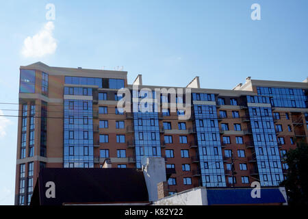 Nouveau bâtiment, construction. Banque D'Images