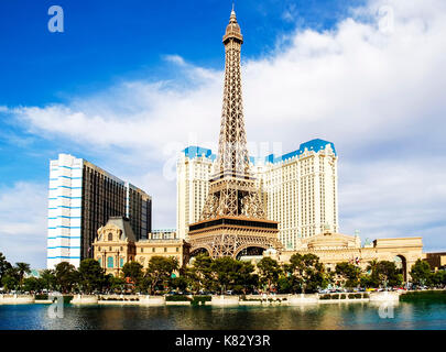 Sur Paris Las Vegas Hotel and Casino à Las Vegas, USA Banque D'Images