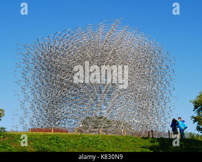 L'Europe, Royaume-Uni, Angleterre, Londres, les jardins de Kew beehive Banque D'Images