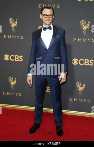 Los Angeles, Californie, États-Unis. 17 septembre 2017. Jimmi Simpson Au 69ème Emmy Awards Au Microsoft Theatre En Californie, Le 17 Septembre 2017. Crédit: Faye S/Media Punch/Alay Live News Banque D'Images