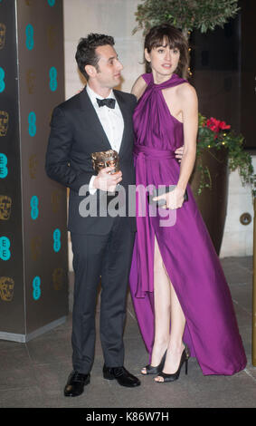 Justin Hurwitz à l'after party officiel pour le 70EE British Academy Film Awards en 2017 after-party dîner à l'hôtel Grosvenor House le 12 février 2017 à Londres, Angleterre Banque D'Images