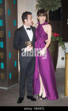 Justin Hurwitz à l'after party officiel pour le 70EE British Academy Film Awards en 2017 after-party dîner à l'hôtel Grosvenor House le 12 février 2017 à Londres, Angleterre Banque D'Images