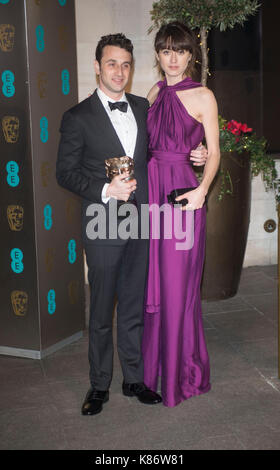 Justin Hurwitz à l'after party officiel pour le 70EE British Academy Film Awards en 2017 after-party dîner à l'hôtel Grosvenor House le 12 février 2017 à Londres, Angleterre Banque D'Images