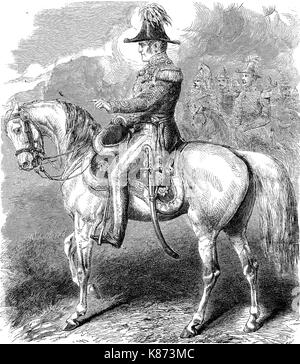 Le général Sir James Simpson GCB, 1792 - 1868, était un officier de l'Armée britannique du xixe siècle. Il commande les troupes britanniques en Crimée de juin à novembre 1855, Guerre de Crimée, l'amélioration numérique woodprint reproduction d'un original du 19ème siècle Banque D'Images