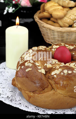 table de Pâques Banque D'Images