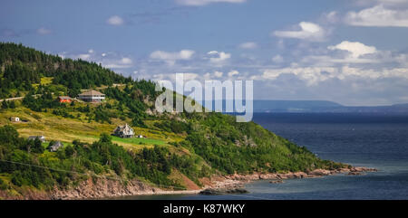 Ballantynes Cove le long de la rive nord du comté d'Antigonish le long de la côte nord de la Nouvelle-Écosse, au Canada, l'une des provinces de l'Atlantique. Banque D'Images