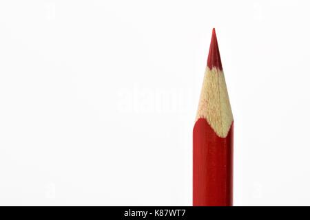 Concept d'une image d'un crayon rouge Banque D'Images