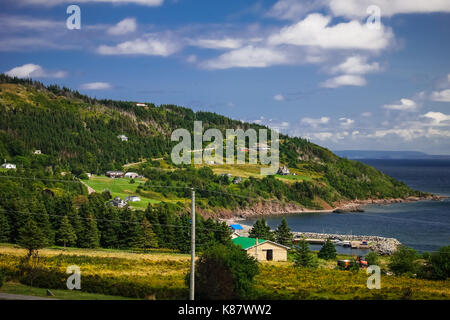 Ballantynes Cove le long de la rive nord du comté d'Antigonish le long de la côte nord de la Nouvelle-Écosse, au Canada, l'une des provinces de l'Atlantique. Banque D'Images