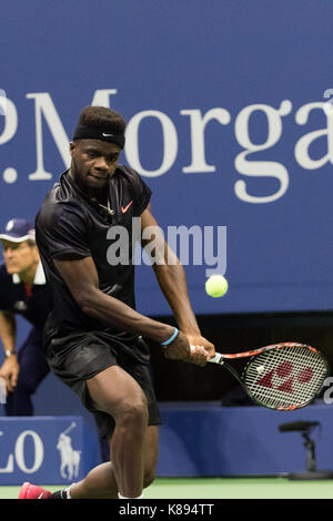 Frances tiafoe (usa) de la compétition à l'US Open Tennis Championships 2017 Banque D'Images